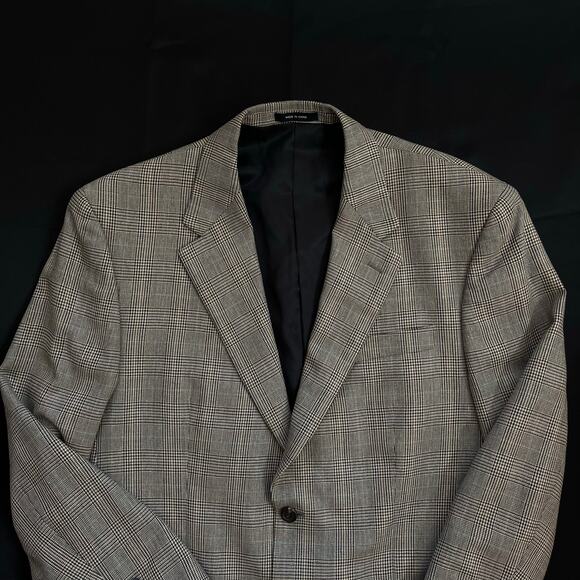 Lauren Ralph Lauren Men’s Blazer 42R Silk Wool Blend Brown Sport Coat Excellent - Picture 2 of 8